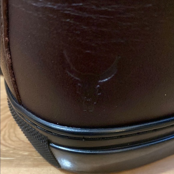 Rudsak Burgundy Leather High-Top Sneakers - Picture 8 of 17